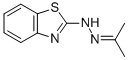 ACETONE-BENZOTHIAZOLYL-2-HYDRAZONE CAS#: 6277-26-5