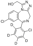 ALPHA-HYDROXYTRIAZOLAM-D4 CAS#: 145225-01-0