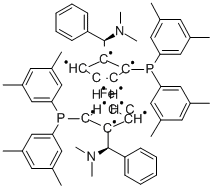 (ALPHAR,ALPHAR)-1,1'-BIS[ALPHA-(DIMETHYLAMINO)BENZYL]-(S,S)-2,2'-BIS[DI(3,5-XYLYL)PHOSPHINO]FERROCENE CAS#: 793718-16-8