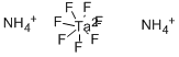 AMMONIUM HEPTAFLUOROTANTALATE(V) CAS#: 12022-02-5