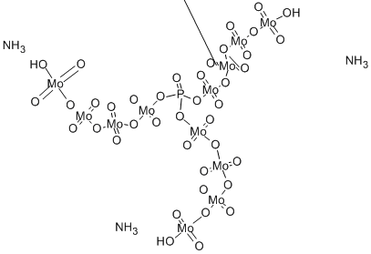 AMMONIUM PHOSPHOMOLYBDATE CAS#: 12026-66-3