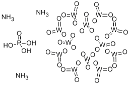 AMMONIUM PHOSPHOTUNGSTATE TRIHYDRATE CAS#: 12704-02-8