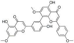 Amentoflavone 4''',7,7''-trimethyl ether CAS#: 23132-13-0