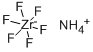 Ammonium hexafluorozirconate CAS#: 16919-31-6