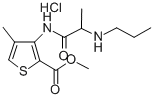 Articaine hydrochloride CAS#: 23964-57-0