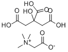 BETAINE CITRATE CAS#: 17671-50-0