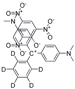 BIS-(4-DIMETHYLAMINO-PHENYL)-PHENYL-D5-CARBENIUM PICRATE CAS#: 1258668-21-1