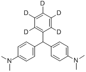 BIS-(4-DIMETHYLAMINOPHENYL)PHENYL-D5-METHANE CAS#: 947601-82-3