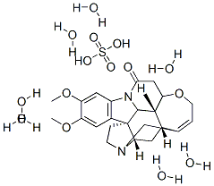 BRUCINE SULFATE HEPTAHYDRATE CAS#: 60583-39-3