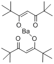 Barium bis(2,2,6,6-tetramethyl-3,5-heptanedionate) hydrate CAS#: 17594-47-7