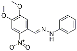 Benzaldehyde, 4,5-diMethoxy-2-nitro-, phenylhydrazone CAS#: 70032-31-4