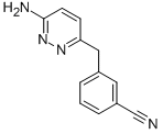 Benzonitrile, 3-[(6-amino-3-pyridazinyl)methyl]- CAS#: 874338-92-8