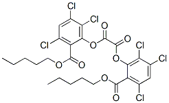 Bis(2-carbopentyloxy-3,5,6-trichlorophenyl) oxalate CAS#: 75203-51-9