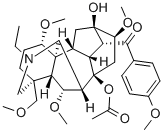 Bulleyaconitine A CAS#: 107668-79-1