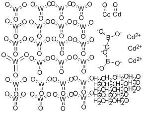 CADMIUM BOROTUNGSTATE CAS#: 1306-26-9