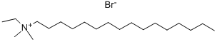 CETYLDIMETHYLETHYLAMMONIUM BROMIDE CAS#: 124-03-8
