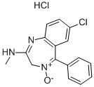 CHLORDIAZEPOXIDE HYDROCHLORIDE CAS#: 438-41-5