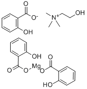 CHOLINE MAGNESIUM TRISALICYLATE CAS#: 64425-90-7