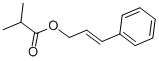 CINNAMYL ISOBUTYRATE CAS#: 103-59-3