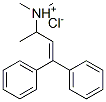 CITALOPRAM RELATED COMPOUND F (200 MG) (DIMETHYL-(1-METHYL-3,3-DIPHENYL-ALLYL)-AMINE HYDROCHLORIDE) CAS#: 55011-89-7