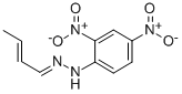 CROTONALDEHYDE (DNPH DERIVATIVE) CAS#: 1527-96-4