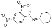 CYCLOHEXANONE 2,4-DINITROPHENYLHYDRAZONE CAS#: 1589-62-4