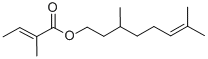 Citronellyl tiglate CAS#: 24717-85-9