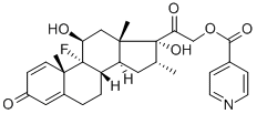 DEXAMETHASONE ISONICOTINATE CAS#: 2265-64-7