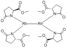 DIRHODIUM (II) TETRAKIS(METHYL 2-PYRROLIDONE-5(S)-CARBOXYLATE)ACETONITRILE/2-PROPANOL COMPLEX CAS#: 132435-65-5