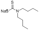 DibutylCarbamodithioic acid sodium salt CAS#: 136-30-1