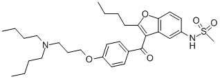 Dronedarone CAS#: 141626-36-0