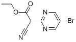 ETHYL 2-(5-BROMOPYRIMIDIN-2-YL)-2-CYANOACETATE CAS#: 65364-66-1