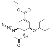 ETHYL (3R,4R,5S)-4-ACETAMIDO-5-AZIDO-3-(1-ETHYLPROPOXY)CYCLOHEX-1-ENE-1-CARBOXYLATE CAS#: 204255-06-1
