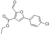ETHYL 5-(4-CHLOROPHENYL)-2-FORMYL-3-FUROATE CAS#: 175276-64-9