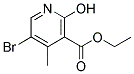 ETHYL 5-BROMO-2-HYDROXY-4-METHYLNICOTINATE CAS#: