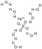 Ferrous sulfate heptahydrate CAS#: 7782-63-0