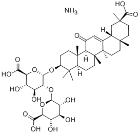 GLYCYRRHIZIC ACID AMMONIUM SALT CAS#: 1407-03-0