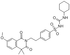 Gliquidone CAS#: 33342-05-1