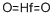 HAFNIUM OXIDE CAS#: 12055-23-1