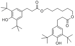 Hexamethylene bis[3-(3,5-di-tert-butyl-4-hydroxyphenyl)propionate] CAS#: 35074-77-2