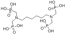 Hexamethylenebis(nitrilodimethylene)tetraphosphonic acid CAS#: 23605-74-5