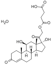 Hydrocortisone hemisuccinate hydrate CAS#: 83784-20-7