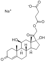 Hydrocortisone sodium succinate CAS#: 125-04-2