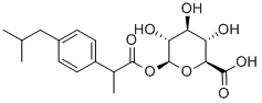 Ibuprofen Acyl-b-D-glucuronide CAS#: 115075-59-7
