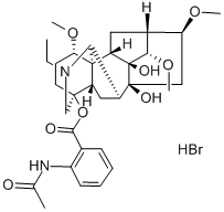 LAPPACONITINE HYDROBROMIDE CAS#: 97792-45-5