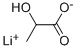 LITHIUM LACTATE CAS#: 16891-53-5