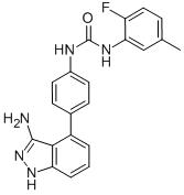 Linifanib (ABT-869) CAS#: 796967-16-3