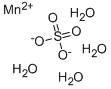 MANGANESE(II) SULFATE TETRAHYDRATE CAS#: 10101-68-5