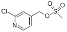 METHANESULFONIC ACID 2-CHLOROPYRIDIN-4-YLMETHYL ESTER CAS#: 680569-47-5