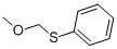 METHOXYMETHYL PHENYL SULFIDE CAS#: 13865-50-4